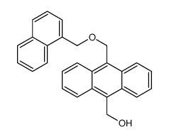 [10-(naphthalen-1-ylmethoxymethyl)anthracen-9-yl]methanol Structure