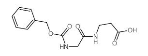 b-Alanine,N-[(phenylmethoxy)carbonyl]glycyl-结构式