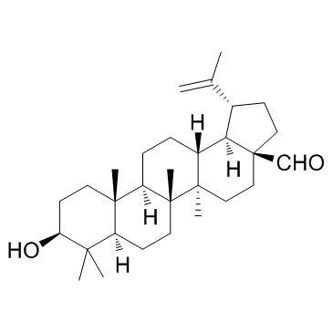 Betulinaldehyde structure