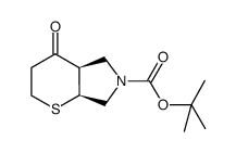 Trans-octahydrofuro[3,4-c]pyridine hydrochloride Structure