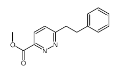 methyl 6-(2-phenylethyl)pyridazine-3-carboxylate Structure