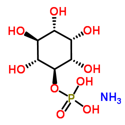 D-myo-Inositol-4-phosphate (ammonium salt) Structure