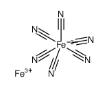ferric ferricyanide structure