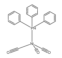 [tricarbonyl(triphenylphosphine)nickel] Structure