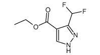 ETHYL 3-(DIFLUOROMETHYL)-1H-PYRAZOLE-4-CARBOXYLATE structure