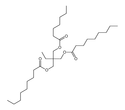 2-乙基-2-[[(庚酰基)氧基]甲基]-1,3-丙二(醇)二壬酸酯结构式