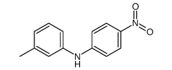 3-Methyl-N-(4-nitrophenyl)aniline Structure