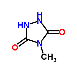 4-甲基-1,2,4-三吖戊啶-3,5-二酮结构式