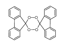 dispiro[9H-fluorene-9,3'-[1,2]dioxetane-4',9''-9H-fluorene]结构式