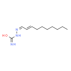 (2E)-2-Decenal semicarbazone Structure