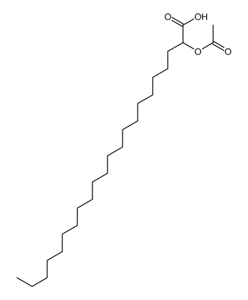 2-acetyloxydocosanoic acid Structure