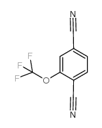 l,4-二氰基-2-(三氟甲氧基)苯结构式