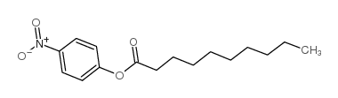 4-Nitrophenyl decanoate Structure