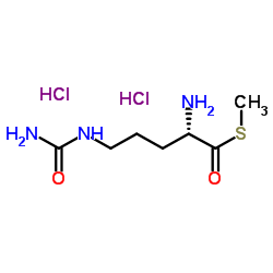 S-methyl-L-Thiocitrulline hydrochloride structure