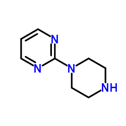 1-(2-嘧啶基)哌嗪结构式