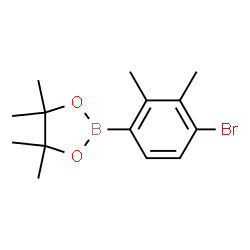 4-Bromo-2,3-dimethylphenylboronic acid pinacol ester structure