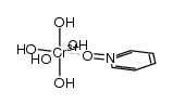 (H2O)5 chromium(III)(pyridine-N-oxide) Structure
