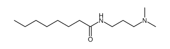 N-(3-(二甲氨基)丙基)辛酰胺结构式