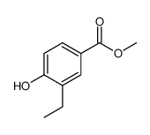 3-乙基-4-羟基苯甲酸甲酯结构式
