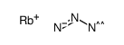 rubidium(1+),azide结构式