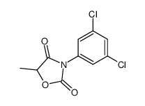 3-(3,5-dichlorophenyl)-5-methyl-1,3-oxazolidine-2,4-dione结构式