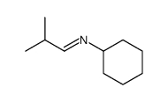 N-cyclohexyl-2-methylpropan-1-imine结构式