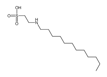 2-(dodecylamino)ethanesulfonic acid结构式