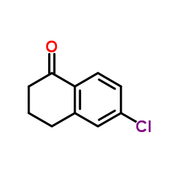 6-氯-3,4-二氢萘-1(2H)-酮结构式