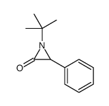 1-tert-butyl-3-phenylaziridin-2-one结构式