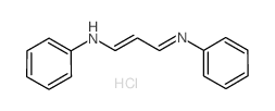 Malonaldehyde Dianilide Hydrochloride Structure