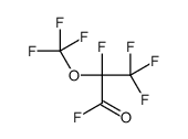 2,3,3,3-Tetrafluoro-2-(trifluoromethoxy)propionyl fluoride Structure