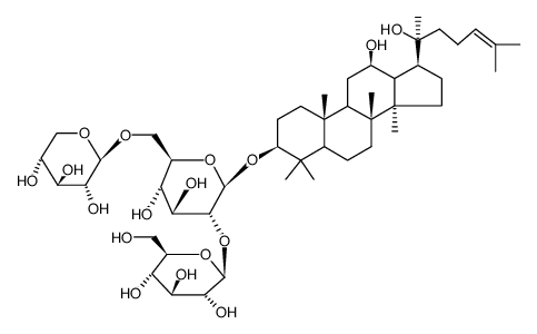 chikusetsusaponin III结构式