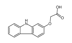 2-(9H-carbazol-2-yloxy)acetic acid结构式