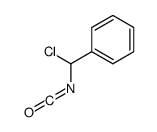[chloro(isocyanato)methyl]benzene结构式