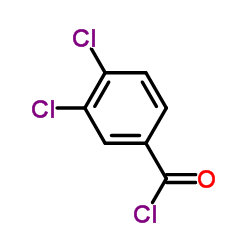 3,4-二氯苯甲酰氯结构式