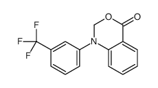 1-[3-(trifluoromethyl)phenyl]-2H-3,1-benzoxazin-4-one结构式