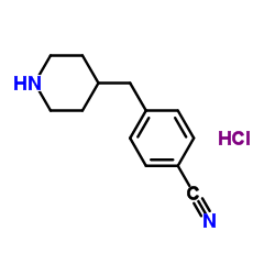4-(Piperidin-4-ylmethyl)benzonitrile hydrochloride picture