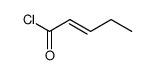 (E)-1-Chloro-2-pentene-1-one结构式