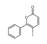 5-iodo-6-phenyl-2(2H)-pyranone结构式