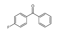 (4-Fluorophenyl)(phenyl)methanone结构式