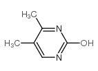 4,5-二甲基-2-羟基嘧啶结构式