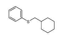 cyclohexylmethylsulfanylbenzene结构式