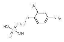2,4-二氨基苯甲醚硫酸盐结构式