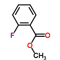 METHYL 2-FLUOROBENZOATE structure