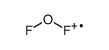 Oxygen(1+), difluoro Structure