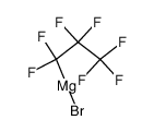 (heptafluoro n-propyl) magnesiumbromide结构式