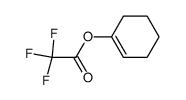 cyclohexanone enol trifluoroacetate Structure