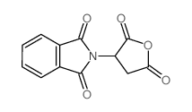1H-Isoindole-1,3(2H)-dione,2-(tetrahydro-2,5-dioxo-3-furanyl)-结构式