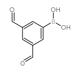 3,5-Diformylphenylboronic acid Structure