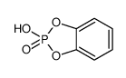 2-hydroxy-1,3,2-benzodioxaphosphole 2-oxide结构式